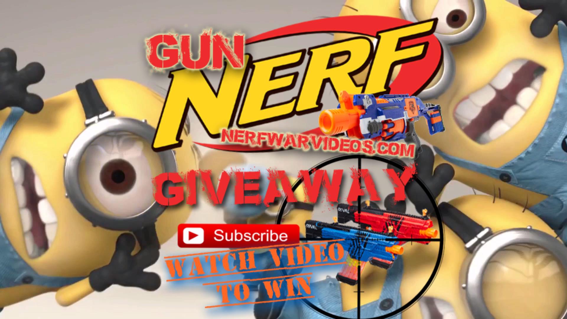 Nerf Giveaway Holiday Gun Giveaway Promo Video Logo